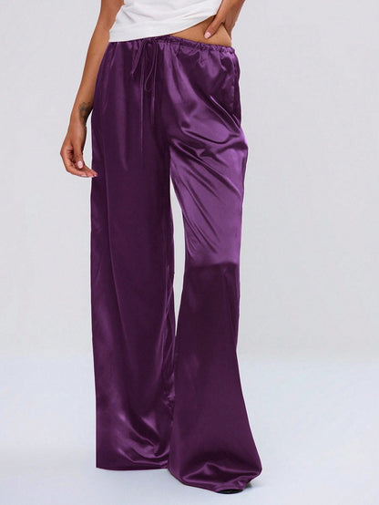 Satin Wide Leg