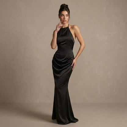 Stylish Satin Dress