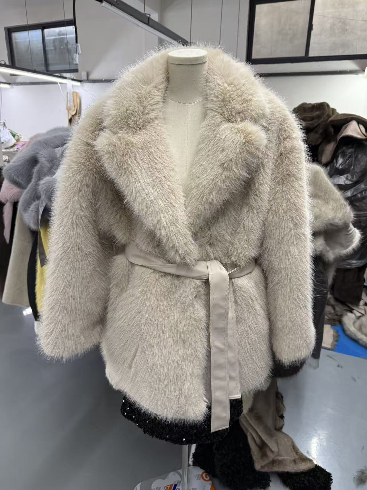 Warm Belted Coat