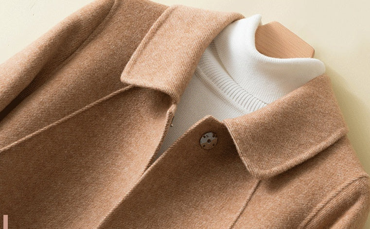 Tailored Wool Overcoat