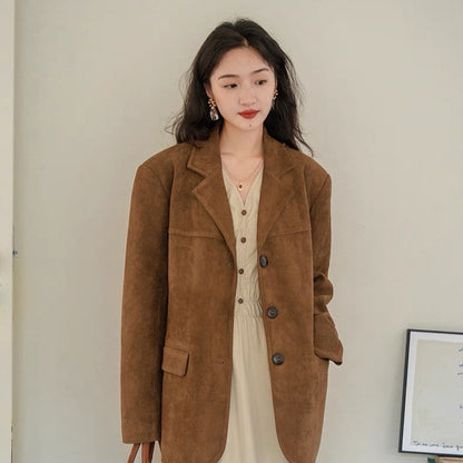 Luxurious Vintage Suede