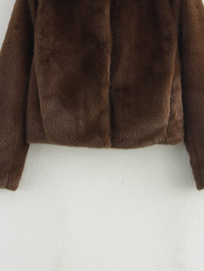 Stylish Fur Outerwear
