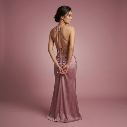 Stylish Satin Dress