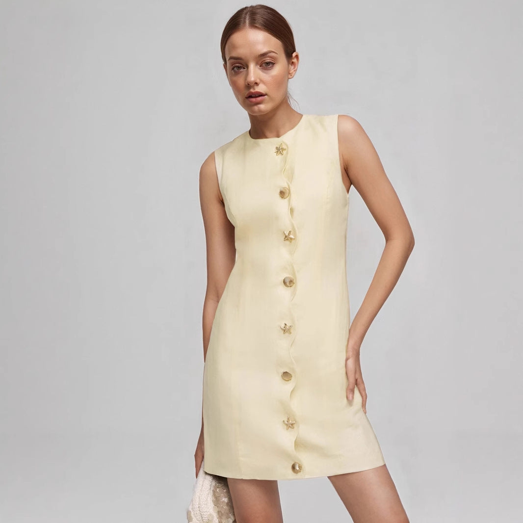 Gold Button Mini