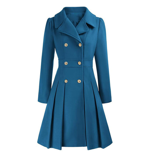 Tailored A-Line Peacoat