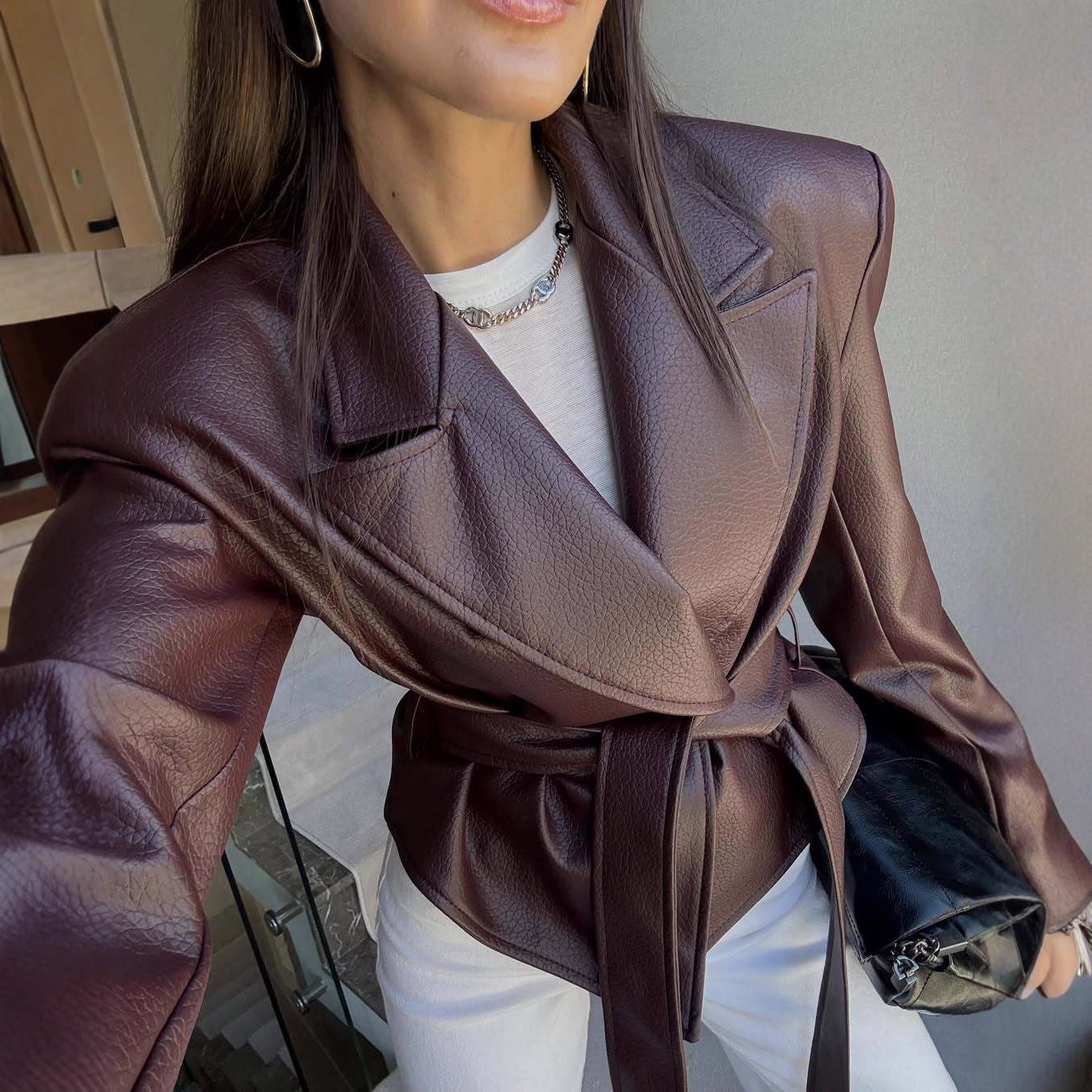Chic Leather Jacket
