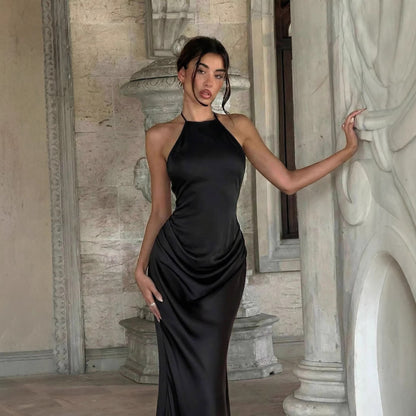 Stylish Satin Dress