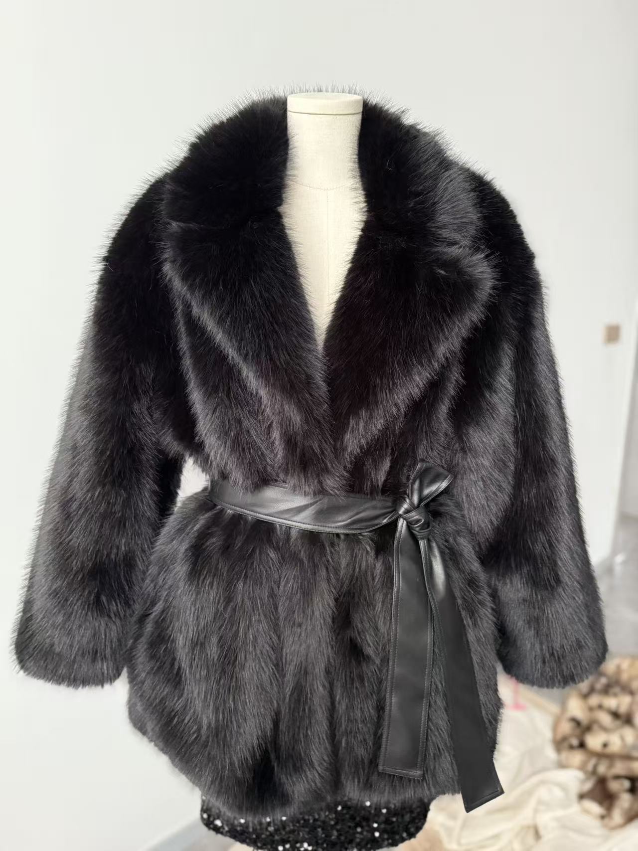 Warm Belted Coat